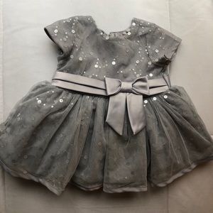 Nordstrom Baby Girl Gray Dress